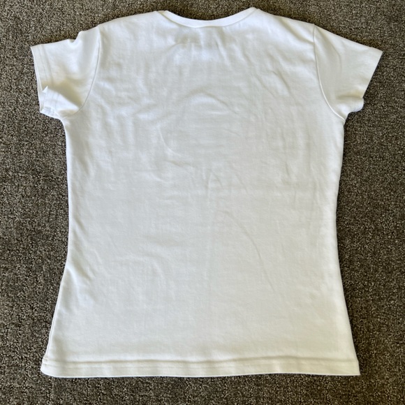 Vintage Nike Shirt Y2K Slim Graphic Short Sleeve Women’s Size XL - Picture 2 of 8